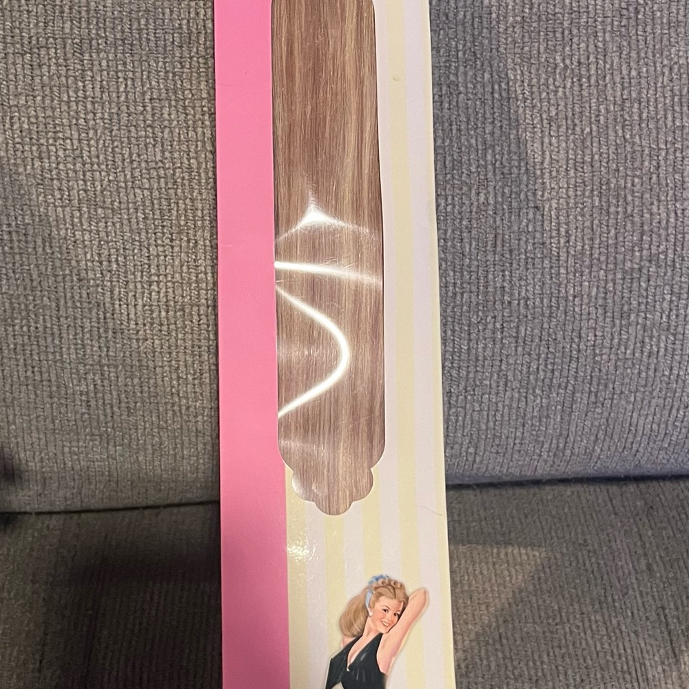 Babe Hair Extensions 14 inch tape in extensions in the color Caroline